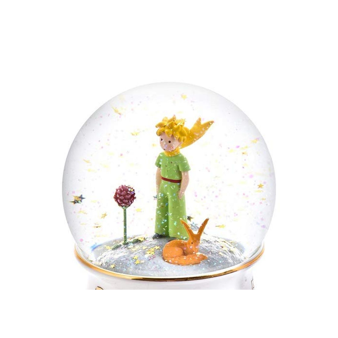 Social XWF Cajas Musicales Moda Little Prince Crystal Ball Nueva Caja de música