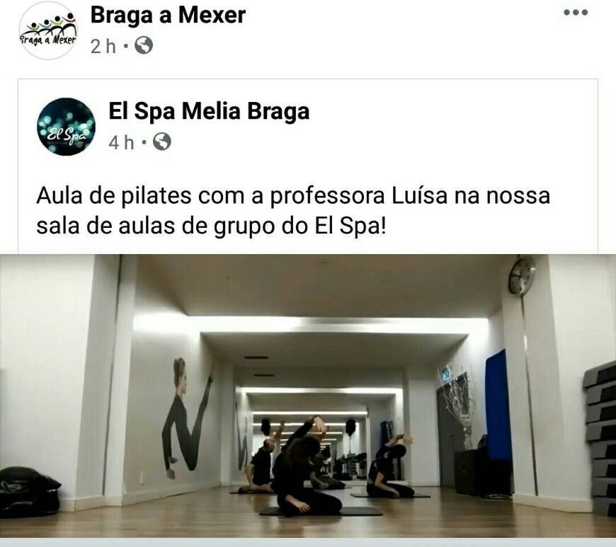 Moda Aula de Pilates - Braga a Mexer