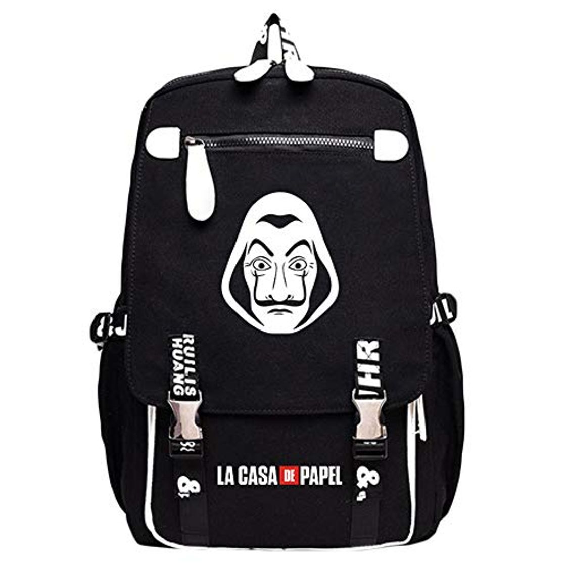 Product Unisex Money Heist Mochilas Mochilas Casuales Mochila de impresión de Moda Mochila