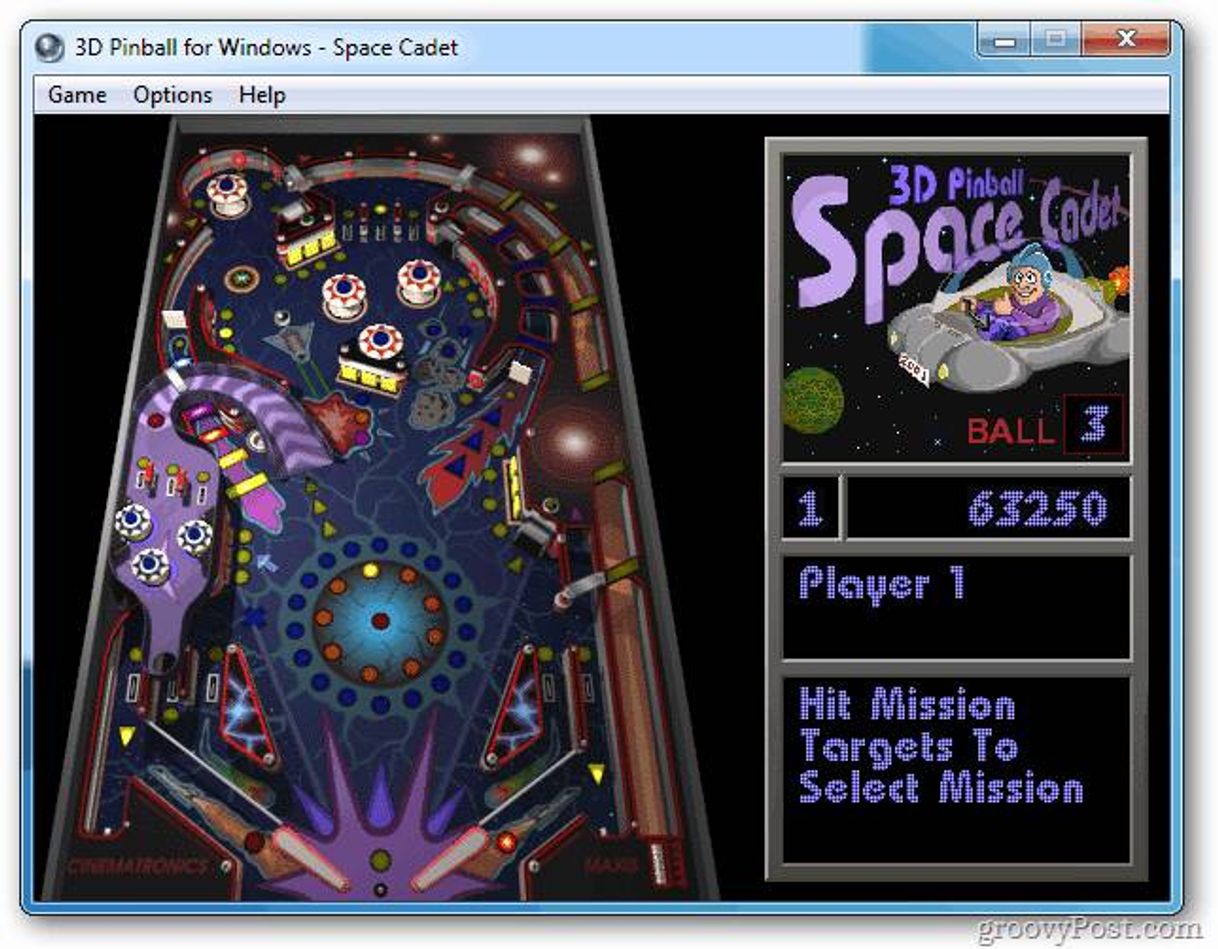 Videogames 3D Pinball Space Cadet