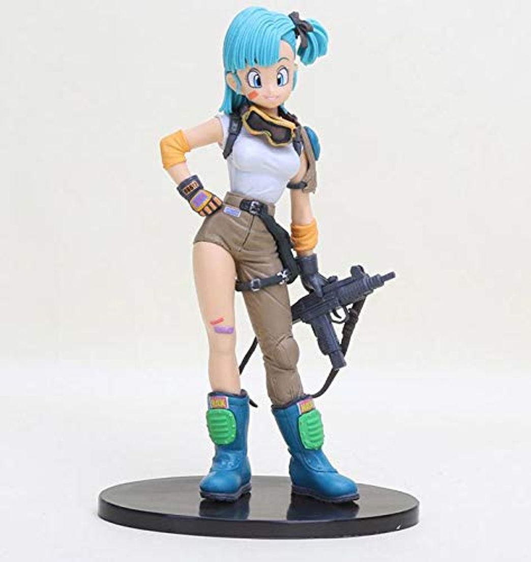 Social M C S Figura Bulma Dragon Ball Z DBZ Super Figure tamaño 21 cm colección muñeco Goku Vegeta