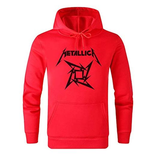 Metallica Pullover La Manera Simple Estilo Pullover Ocasionales cómodos Sudaderas con Capucha