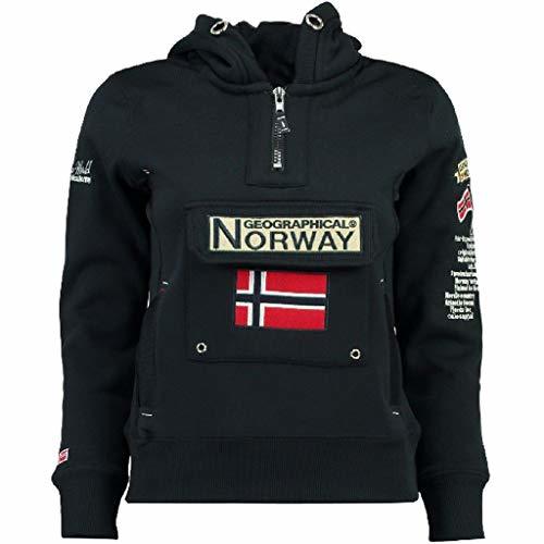 Moda Geographical Norway Sudadera Mujer GYMCLASS B Azul Marino M