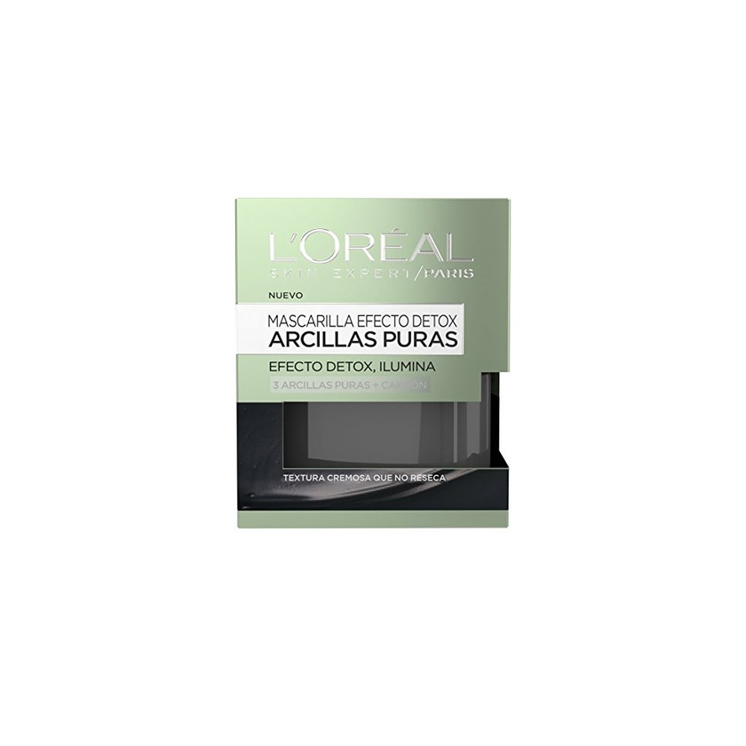 Belleza Arcillas Puras Mascarilla Detox, de L'Oreal Paris