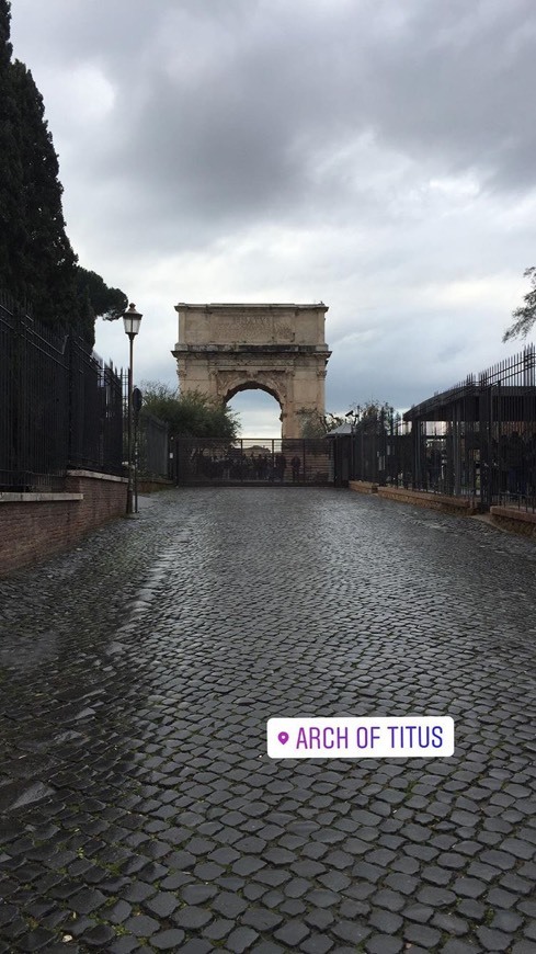 Lugar Arch of Titus