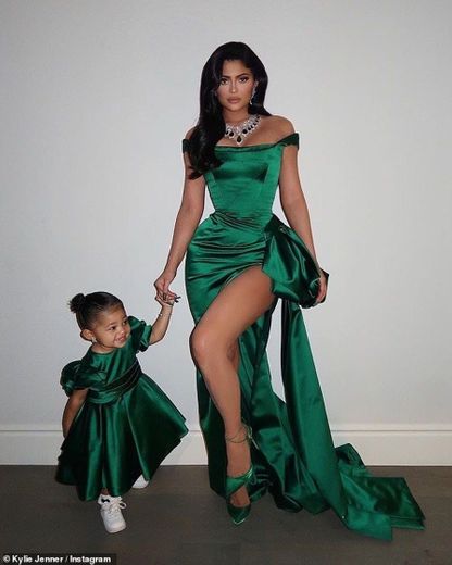 Kylie Jenner and Stormi