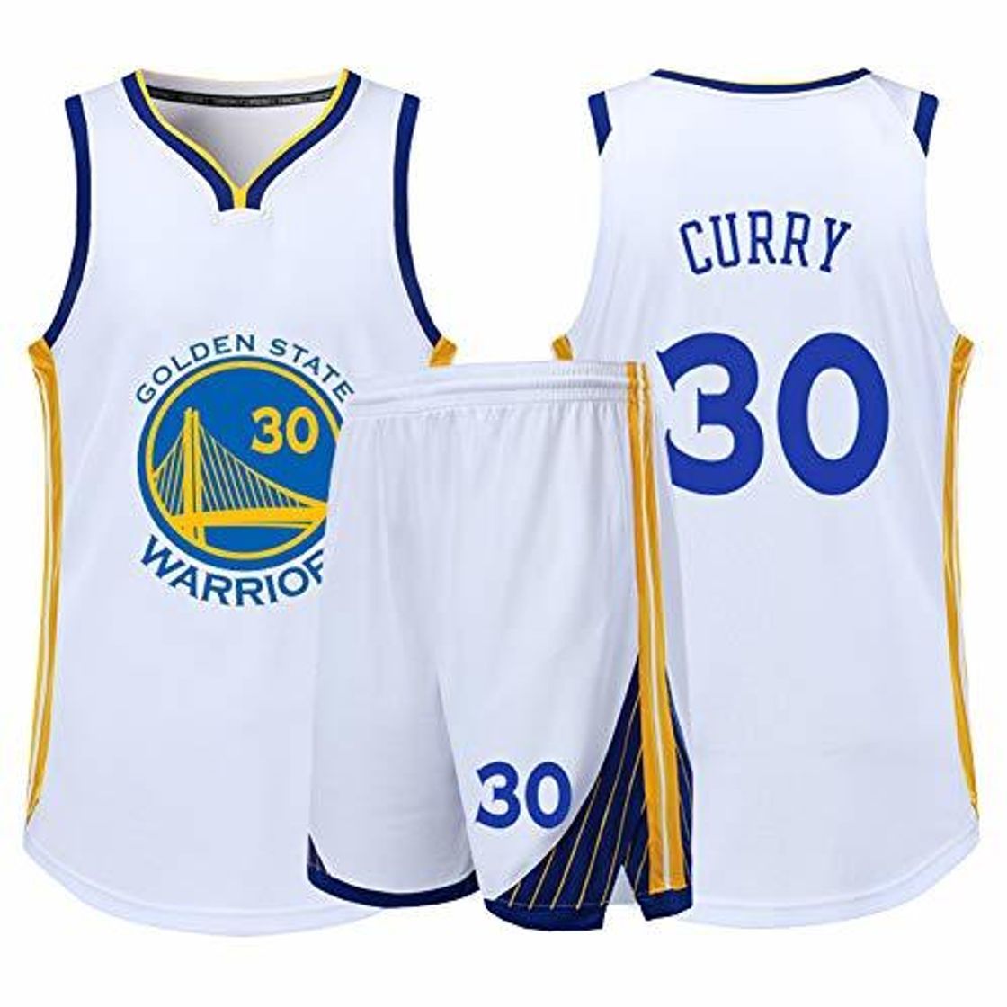 Moda # 30 Stephen Curry Baloncesto Jersey Hombres - Golden State Warriors Athlete'S