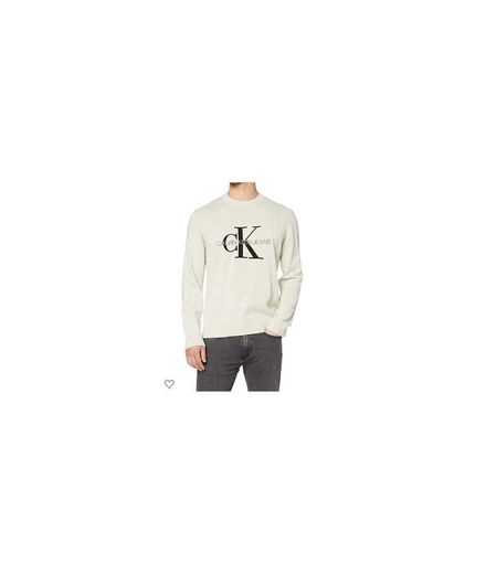 Calvin Klein Jeans Monogram Sweater Shirt Homme

