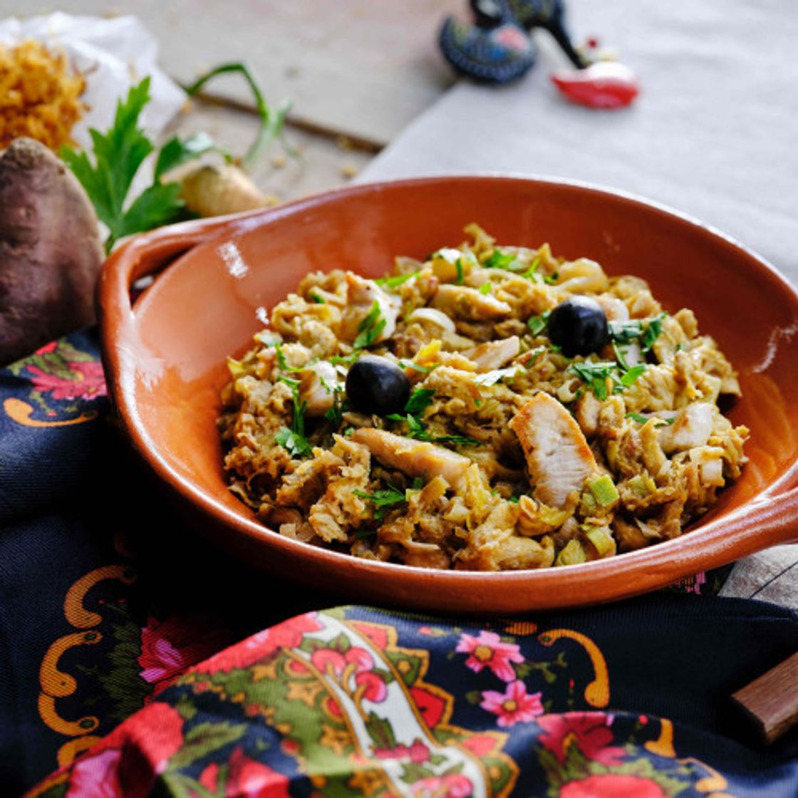 Fashion Frango à Brás Português/Refeições Prontas a Cozinhar 