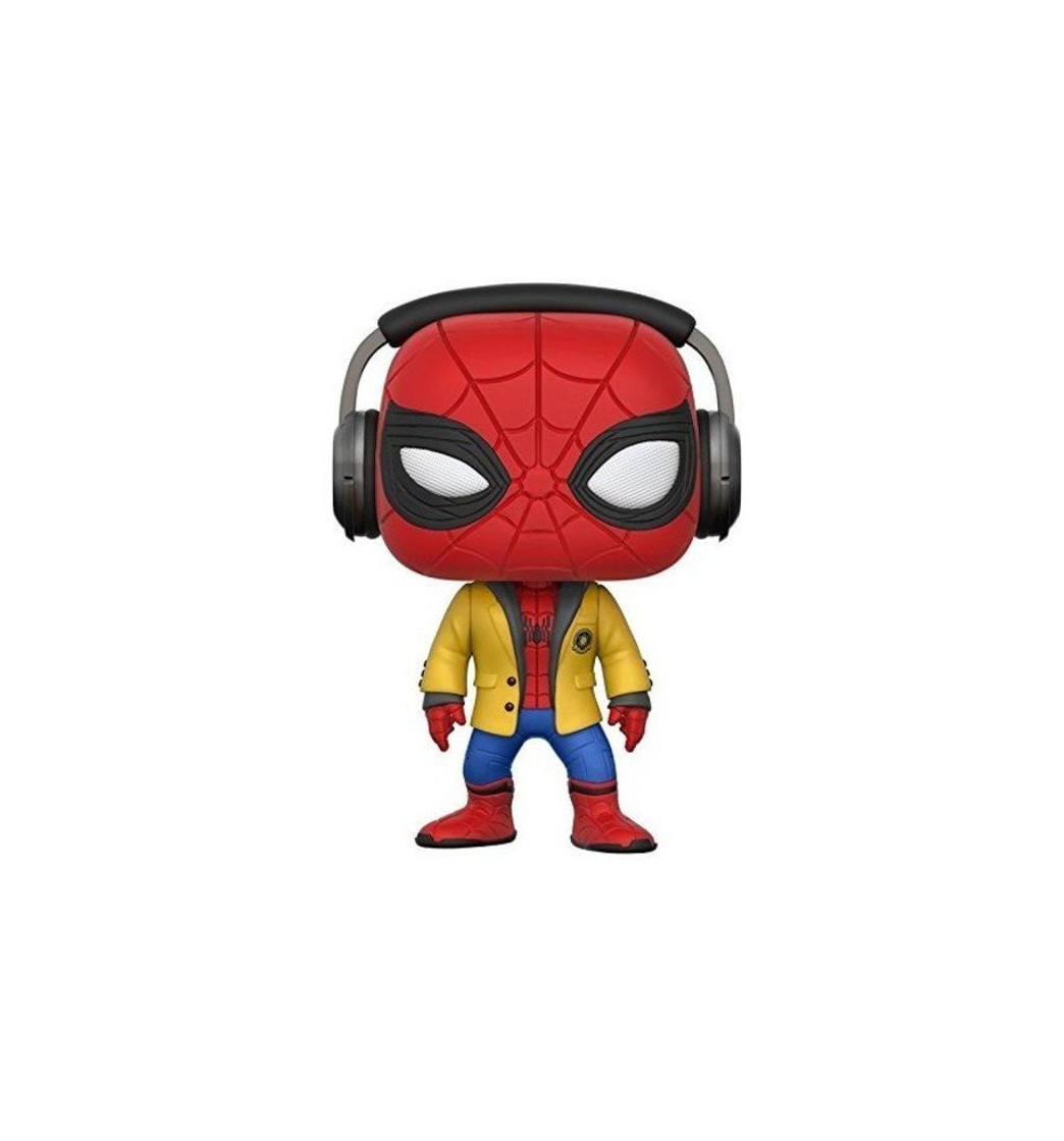 Game Marvel-21660 Figura de Vinilo Spider-Man with Headphones Funko 21660