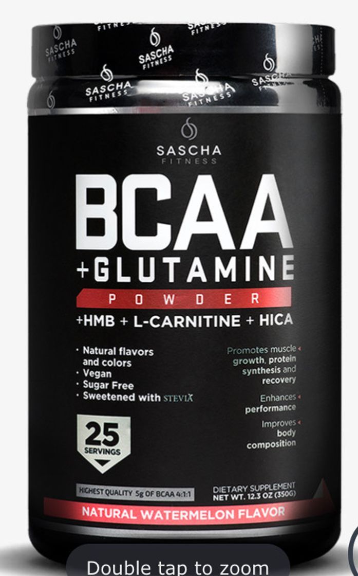 Products BCAA NATURAL WATERMELON – SaschaFitness