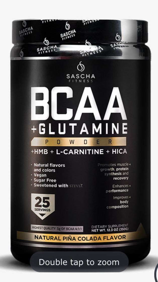 Producto BCAA NATURAL PINA COLADA – SaschaFitness