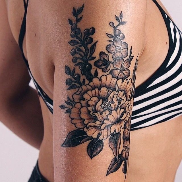 Fashion Tatto Flores