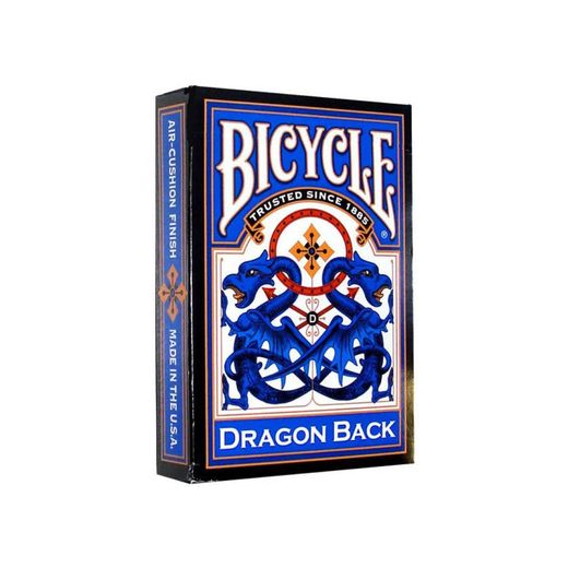 Bicycle Dragon back blue