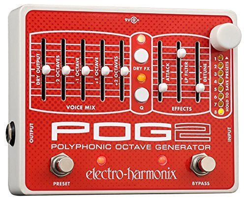 electro-harmonix POG2 Polyph.Octave POG II Pedal - Pedal multiefecto para guitarra