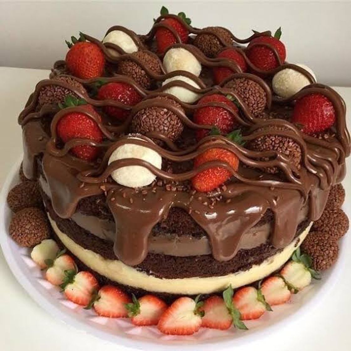 Social Morango com ninho ❤️