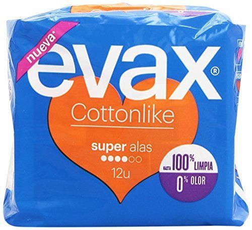 Lugar Evax Cottonlike Super Compresas con Alas