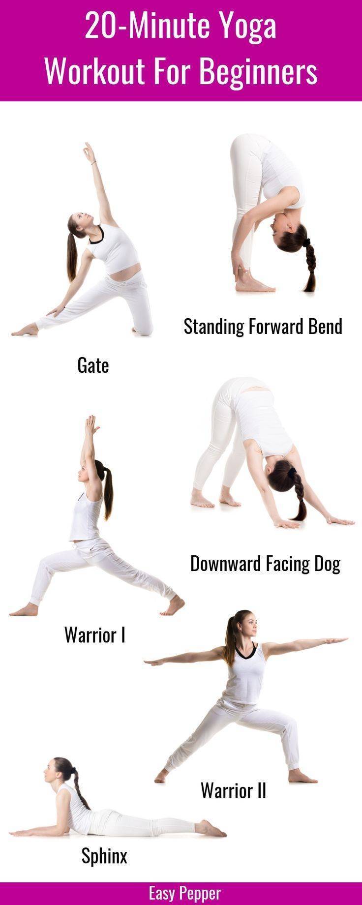 Moda Poses de yoga 