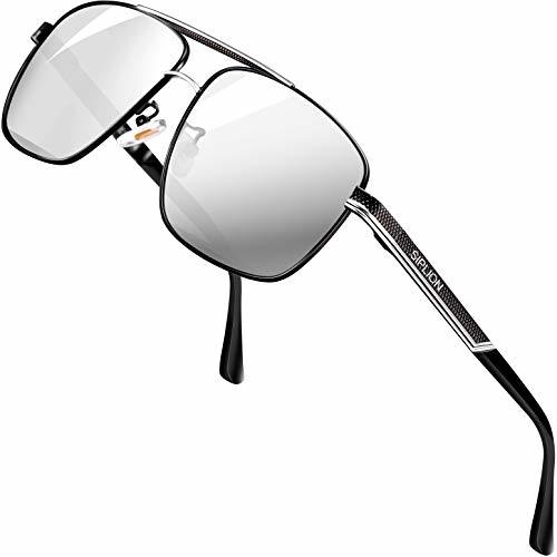 Producto SIPLION Gafas de sol Hombre Polarizadas Gafas de sol para Hombre rectangulares