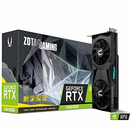 Social VGA ZOTAC RTX 2080 Super Twin Fan,NV,RTX2080,GDDR6,8GB,256BIT,HDMI+3DP,2 Ventiladores,Spectra
