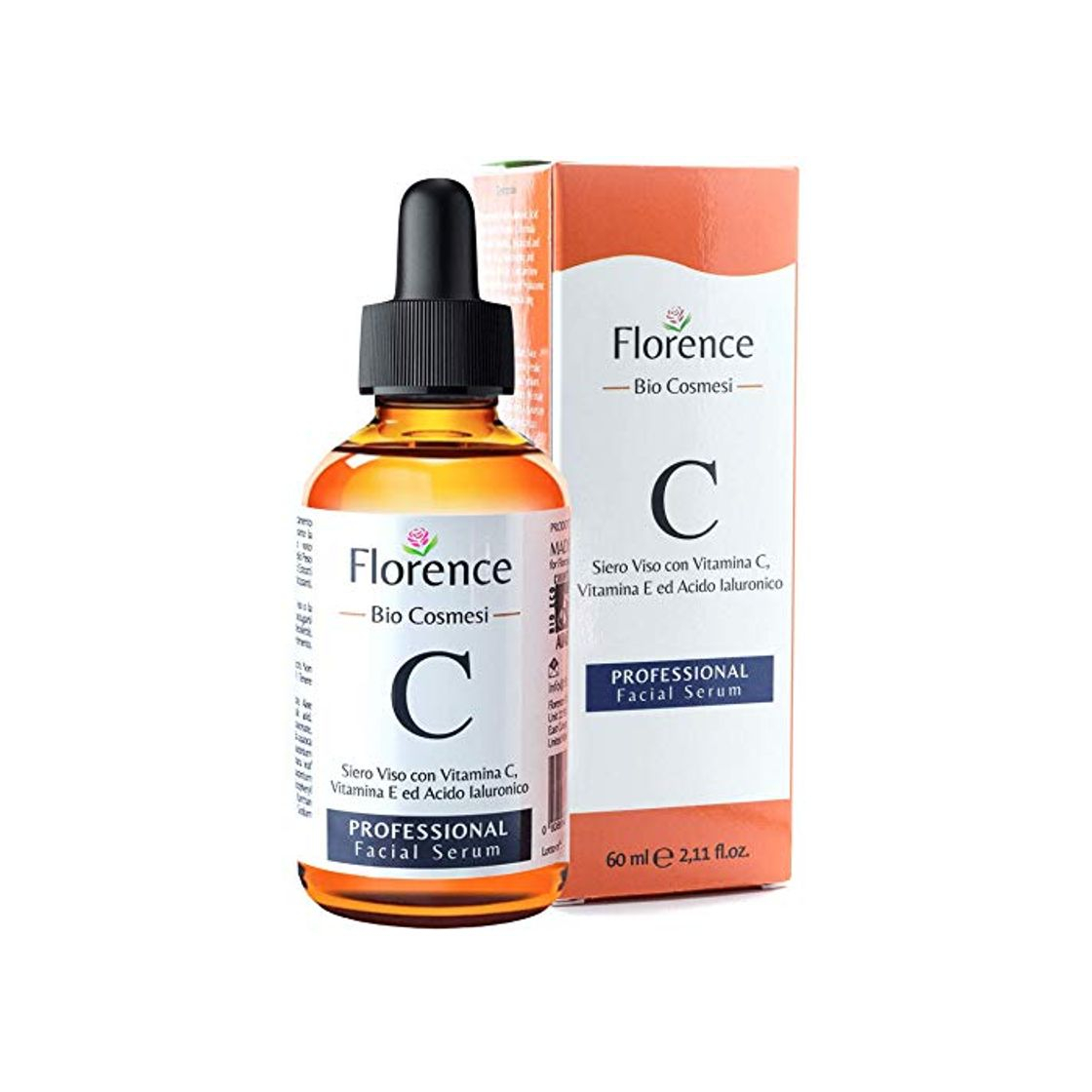 Social GANADOR 2019*Bio Sérum Facial con VITAMINA C y ÁCIDO HIALURÓNICO Puro●ORGÁNICO y