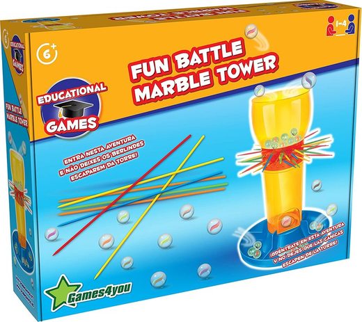 Fun battle marble tower