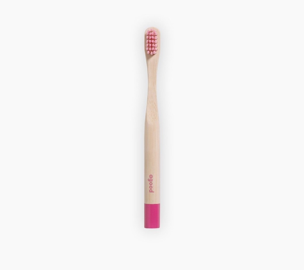 Producto Bamboo Toothbrush Kids Pink