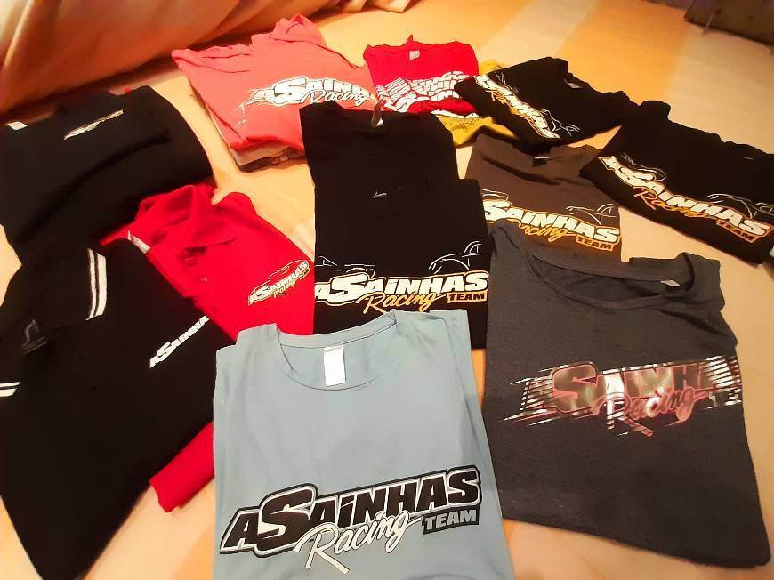 Products T-shirts A.Sainhas Racing Team by Headsmotorsport 🔝💪