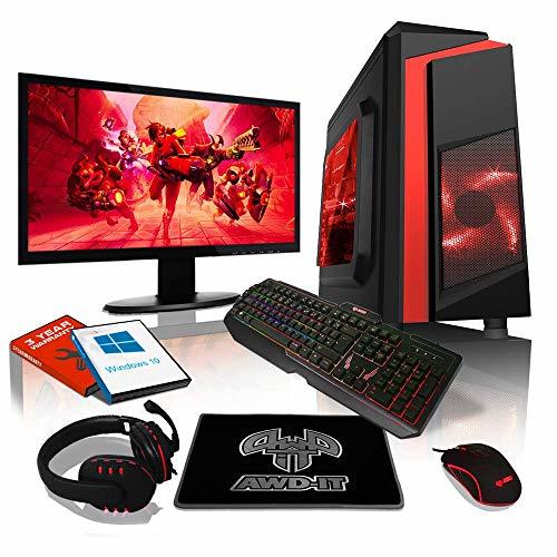 Social AWD-AMZ-FR: ADMI Gaming PC *KBM* Package AMD A10-9700, F3 Gaming Case Master