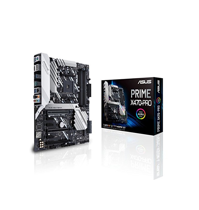 Social Asus PRIME X470-PRO AMD AM4 X470 ATX - Placa con M.2 heatsink