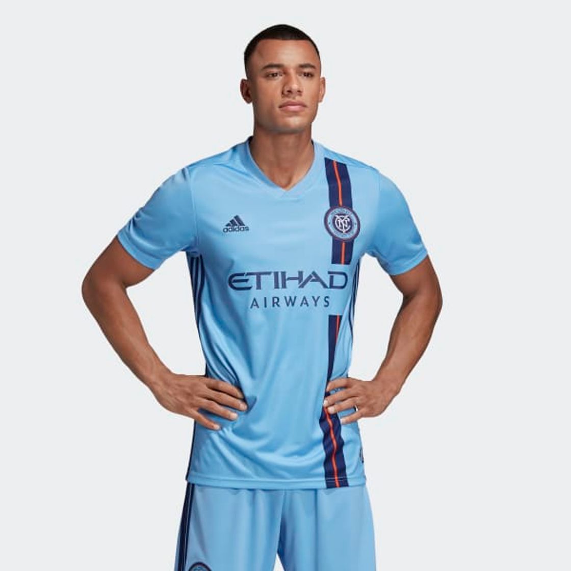 Social adidas Camisola Principal do New York City FC - Azul