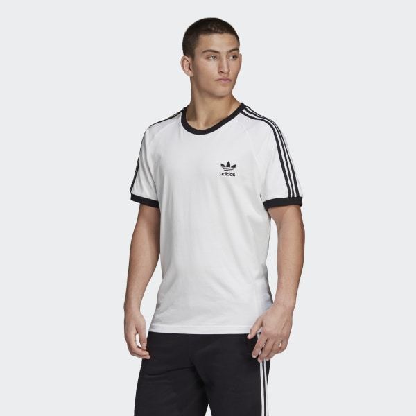 Social adidas 3-Stripes Tee - White