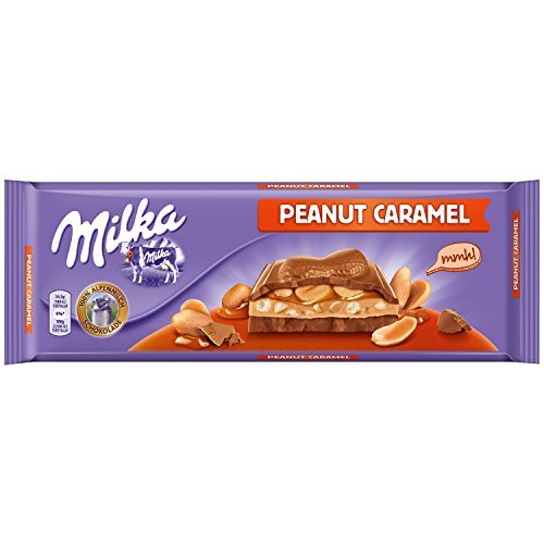 Producto Barra de chocolate con leche de caramelo de maní