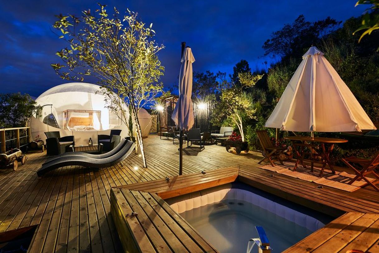 Lugar Bubble Sky Glamping