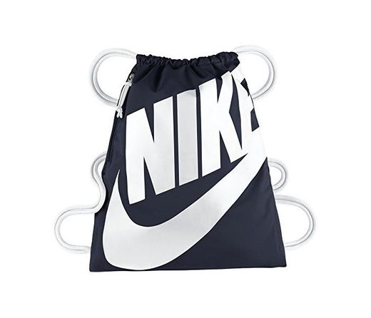 Nike BA5351, Mochila Unisex, Azul Oscuro / Blanco, Talla Única