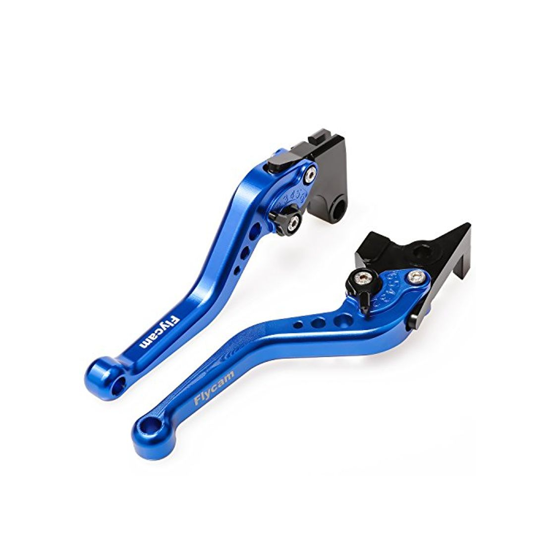 FLYCAM Frenos y Embrague Palancas Ajustable Aluminio CNC Corto Palanca para Suzuki