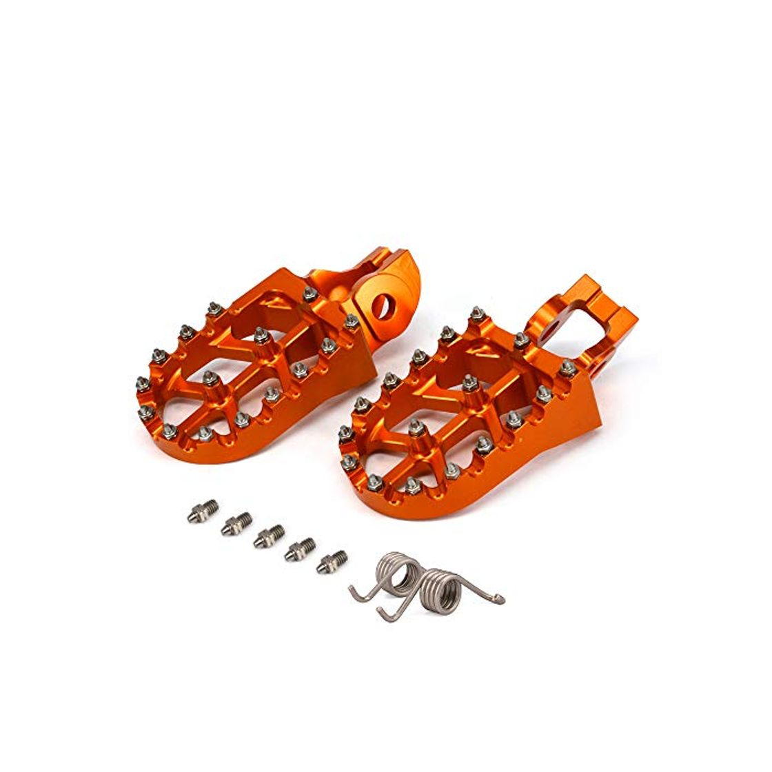Social JFG RACING Moto Offroad CNC Pie Clavijas Pedales Reposapiés para K