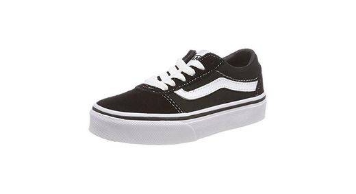 Vans Ward Suede/Canvas, Zapatillas Unisex niños, Negro