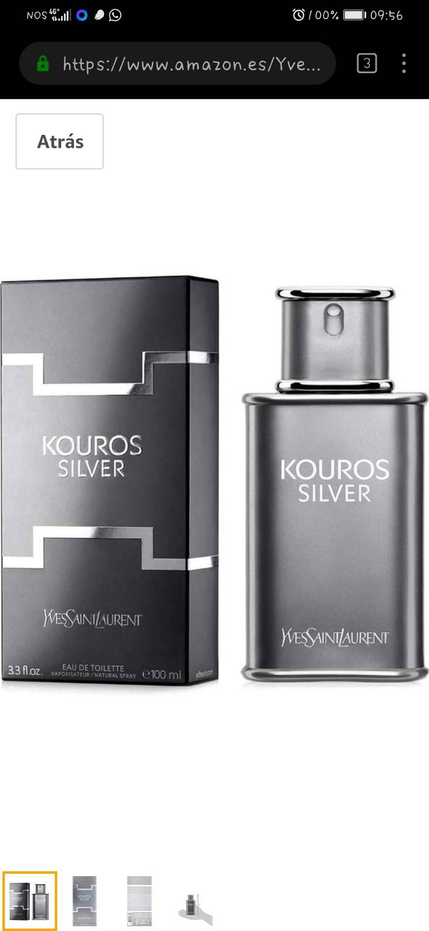 Producto Yves Saint Laurent for men 