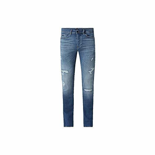 Productos Jeans Hugo Taber BC-P Crater Extra Slim Fit Mid Blue Azul Azul