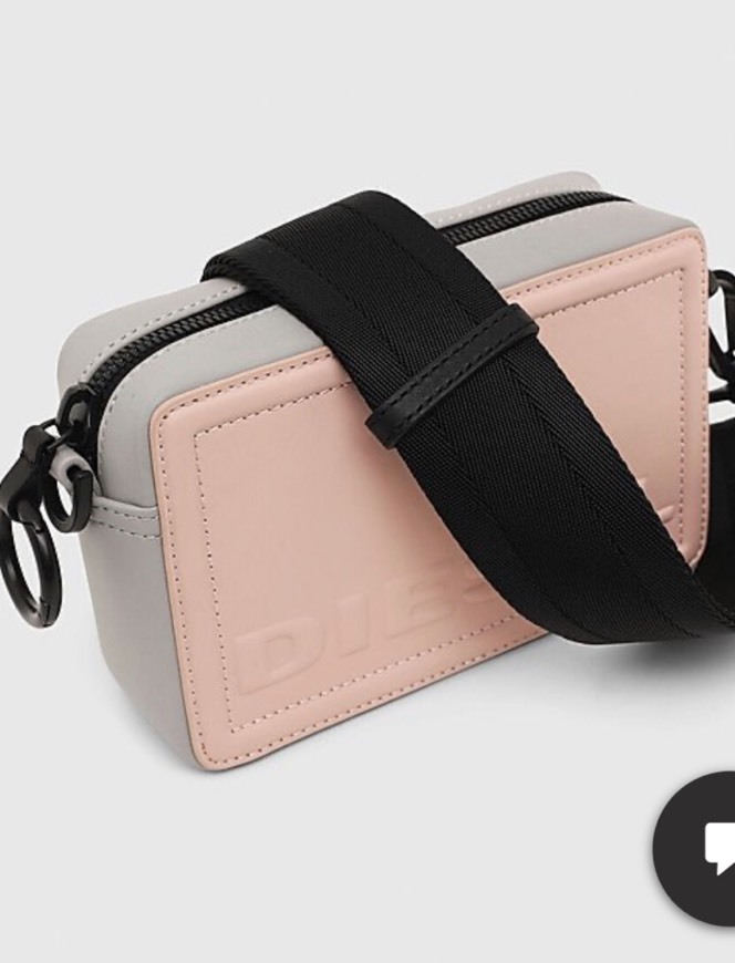 Productos Square cross-body bag in leather