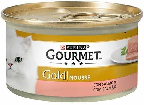Purina Gourmet Gold Mousse comida para gatos con Buey 24 x 85