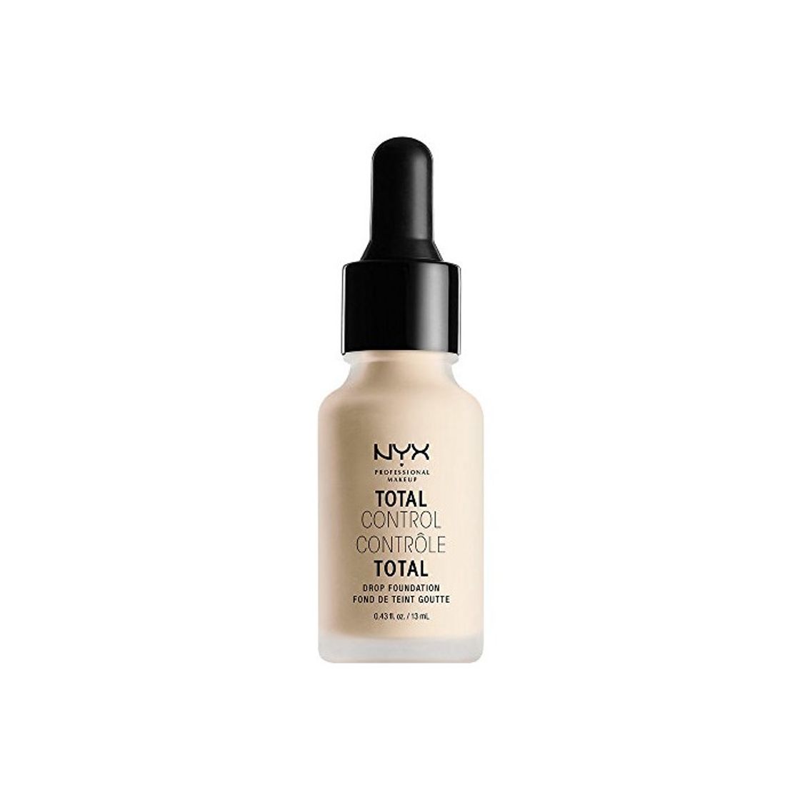 Social NYX Professional Makeup Base de maquillaje Total Control Drop Foundation, Dosificación precisa,