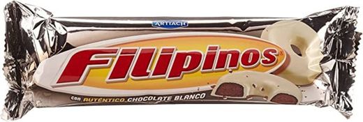 Artiach Filipinos Galleta Bañada con Chocolate Blanco