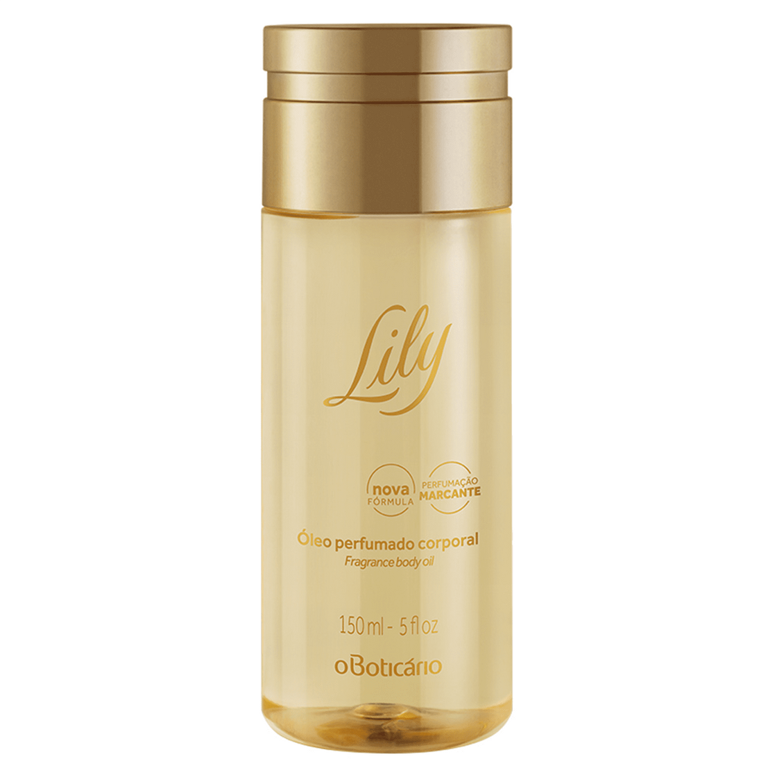 Fashion Óleo Perfumado Desodorante Corporal Lily, 150ml