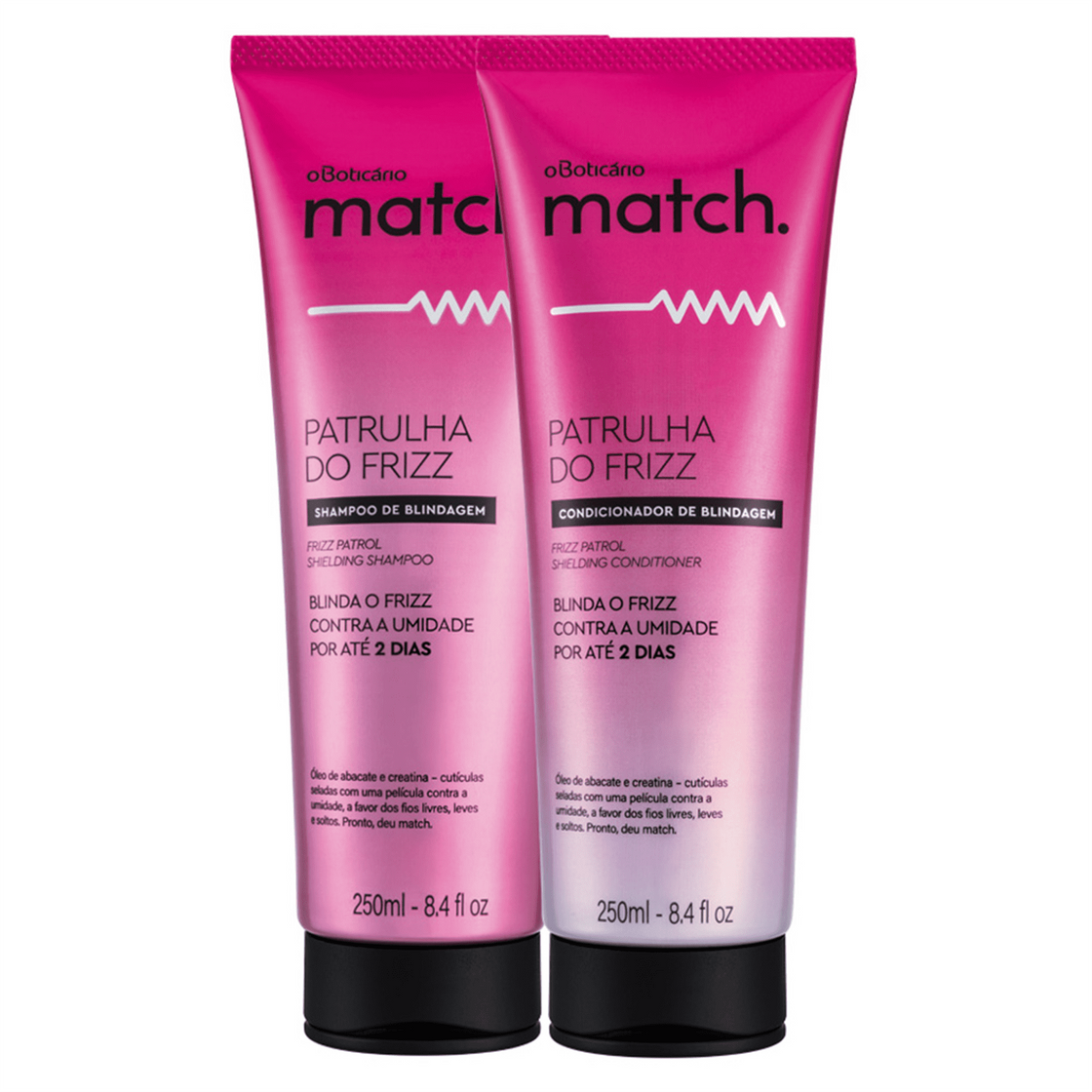 Moda Shampoo e condicionador - match: patrulha do FRIIZ. 