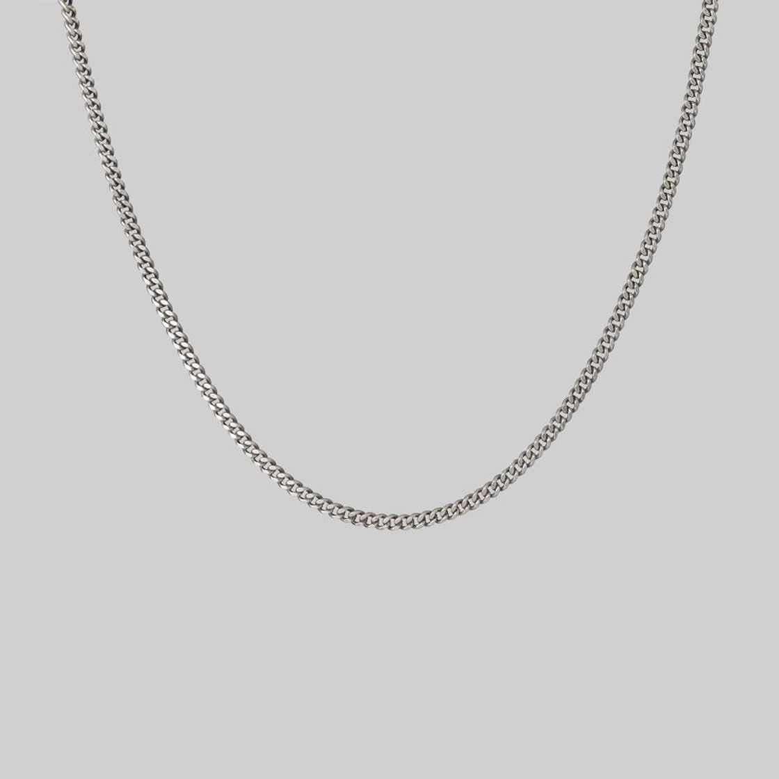 Social Unisex Curb Chain - Silver – REGALROSE