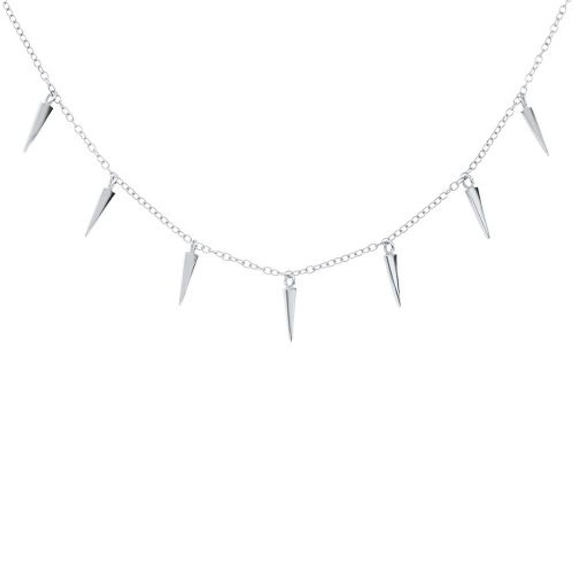 Social Sterling Silver Spiked Choker