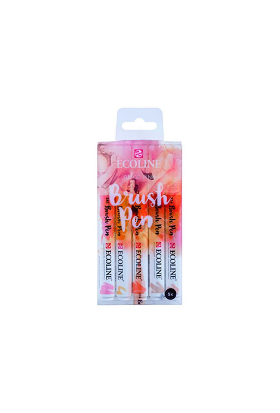 Social Talens Ecoline 5 brush pens "Beige Pink"