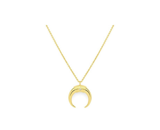 Gold Horn Necklace